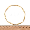 3Pcs 3 Colors 304 Stainless Steel Twisted Bangles Sets for Women BJEW-L610-27M-6