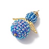 Seed Beads Alloy Pendants PALLOY-MZ00284-05-3