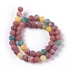 Natural Weathered Agate Beads Strands G-P414-A02-2