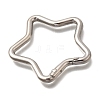 Zinc Alloy Spring Gate Rings FIND-H050-01A-P-2