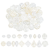 72Pcs 18 Style Opaque Acrylic Beads OACR-GA0001-02-1