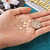 Brass Connector Charms FIND-TAC0014-47G-7