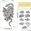 Removable Temporary Water Proof Tattoos Paper Stickers DIY-WH20013-74-2