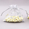 20Pcs 2 Styles Heart Printed Organza Bags OP-LP0001-04-3