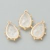 Natural Quartz Crystal Pendants G-B009-02G-E-1