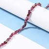 Natural Red Tourmaline Beads Strands G-G018-33-4