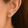 Fashionable Stainless Steel Butterfly Stud Earrings XD9500-1