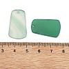 Natural Green Onyx Agate Pendants G-G350-04-3