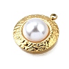 Plastic Pearl Pendants LS-STAS-Q360-03C-G-2