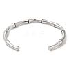 Non-Tarnish 304 Stainless Steel Cuff Bangles LS-BJEW-H588-01P-3