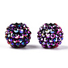 AB-Color Resin Rhinestone Beads RESI-S315-14x16-03-3