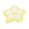 Spray Painted Alloy Big Pendants PALLOY-T092-81E-2