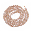 Natural Sunstone Beads Strands G-S362-017-2