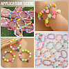 1140Pcs 24 Colors Opaque Acrylic Beads Sets SACR-PA0001-27-6