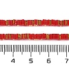 Electroplate Glass Beads Strands GLAA-B023-01A-14-4