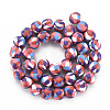 Handmade Polymer Clay Beads Strands CLAY-N008-054-02-2