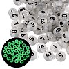 Luminous Transparent Acrylic Beads TACR-Q013-06A-1