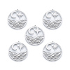 Non-Tarnish 201 Stainless Steel Pendants STAS-N090-LA913-1-2