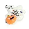 Halloween Theme Resin Pendants RESI-M046-01K-02-2