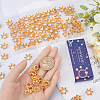 100Pcs Tibetan Style Alloy Bead Caps FIND-SC0009-85G-3