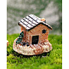 Mini Resin House Figurine Ornaments MIMO-PW0003-180C-1