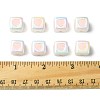 10Pcs Opaque Acrylic Enamel Beads ACRC-FS0001-02G-5