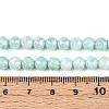 Anti-Tarnish Electroplate Glass Beads Strands GLAA-N010-6mm-02-3