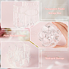 Transparent Plastic Makeup Cosmetic Storage Box MRMJ-WH0001-09-4