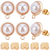 20Pcs Brass Stud Earring Findings MAK-BBC0001-28-1