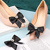 Polyester Bowknot Shoe Decorations FIND-WH0139-226B-4