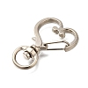 Alloy Swivel Clasps FIND-A045-01B-P-2