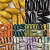 10Pcs Handmade Porcelain Beads PORC-YW0001-34-2