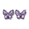 Handmade Polymer Clay Rhinestone Beads CLAY-NH0001-11C-1