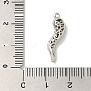 Rack Plating Brass Micro Pave Cubic Zirconia Pendant KK-A229-03D-P-3