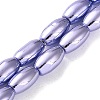 Electroplated Synthetic Non-magnetic Hematite Beads Strands G-C248-J01-6x12mm-2