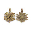 Tibetan Style Alloy Focal Pendants LS-GLF9727Y-NF-2