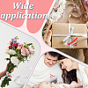 4Pcs 4 Styles Steel Brooches JEWB-DR00026-5