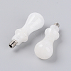 Natural Quartz Crystal  Handle DIY-WH0224-65A-1