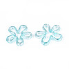 Plated UV Acrylic Beads TACR-S161-04C-2