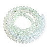 Transparent Glass Beads Strands X-GLAA-E036-07Z-01-3