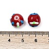 Baking Paint Glass Enamel Beads LAMP-R004-05C-4