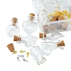 DIY Wish Bottle Pendant Making Kit DIY-FS0003-76-3