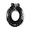 Black Theme Resin Cabochons LS-RESI-Q219-01D-1