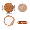 Adhesive Wax Seal Stickers DIY-WH0201-07B-2