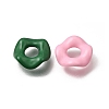 Opaque Acrylic European Beads AC-CBA9284-02-2