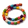 Synthetic Turquoise Beads Strands G-C147-19-3