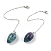 Natural & Synthetic Gemstone Dowsing Pendulums G-B139-04P-2