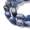 Natural Blue Aventurine Beads Strands G-G146-A23-01-4