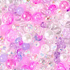 Transparent & Opaque Acrylic Bead OACR-TAC0002-08F-4