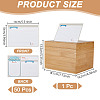 1Pc Bamboowood Boxes WOOD-NB0002-91-2